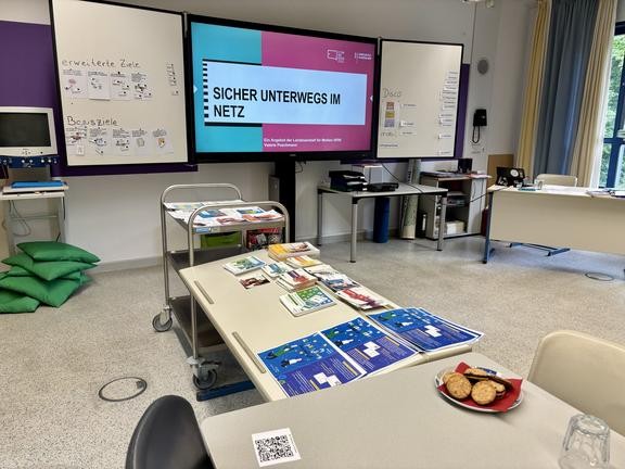 Bild vom Klassenraum